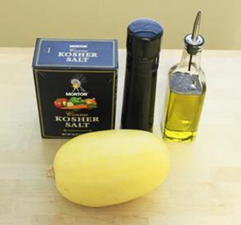 How to Bake Spaghetti Squash - Ingredients