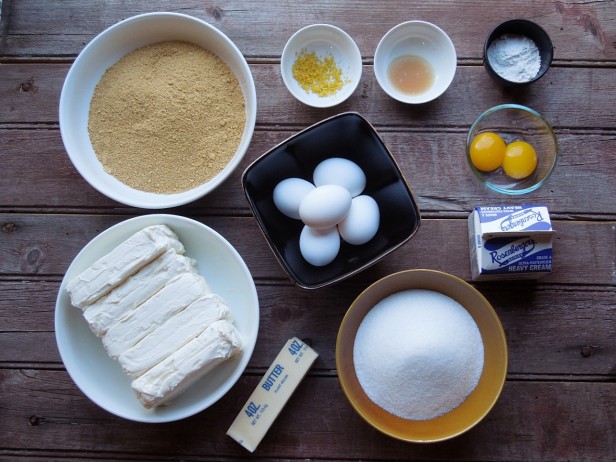 How to Make Cheesecake - Gather Ingredients