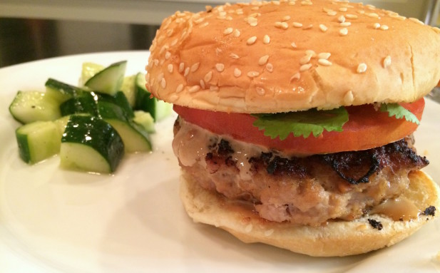 Hoisin Pork Burgers