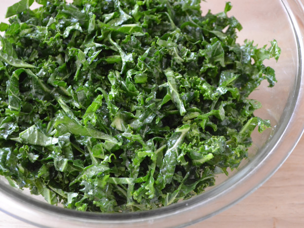 How to Make a Kale Salad - Dress Salad
