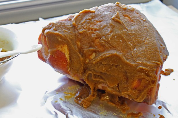 How to Cook a Ham - Apply the Rub