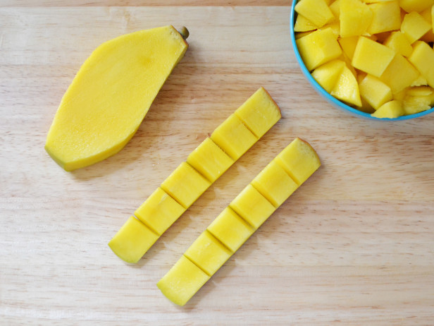 How to Cut a Mango - Cut Strips