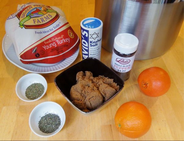 How to Brine a Turkey - ingredients
