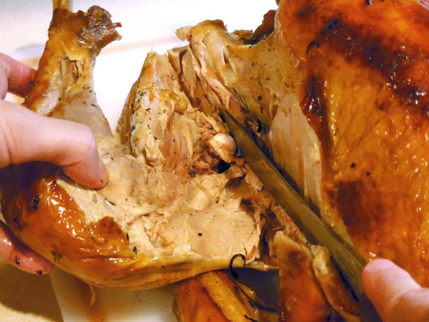 How to Carve a Turkey - Carve the Legs