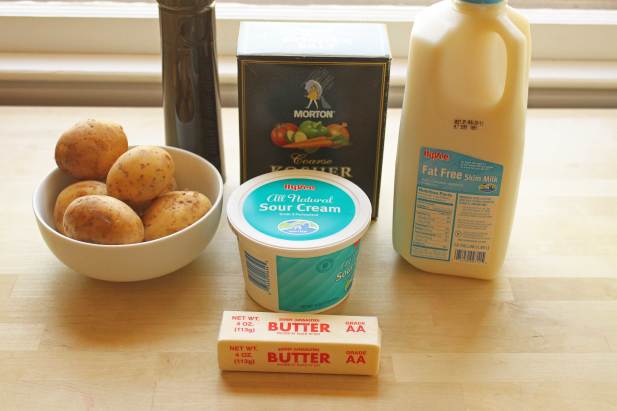 How to Make Mashed Potatoes - Ingredients