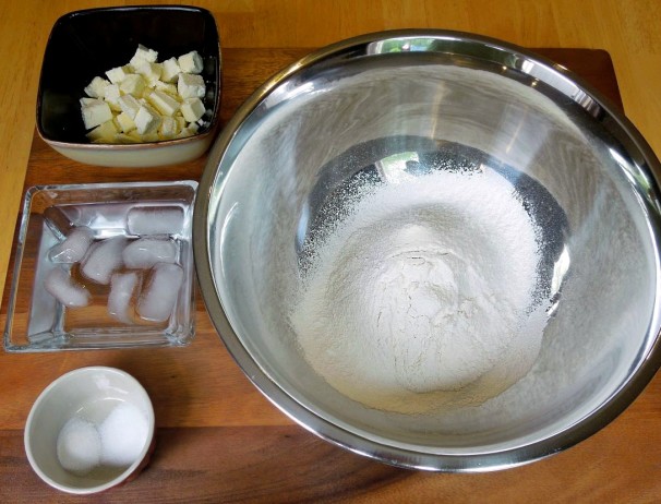 How to Make Pie Crust - Ingredients