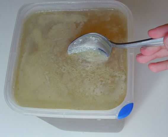 How to Make Turkey Stock - Skim Fat