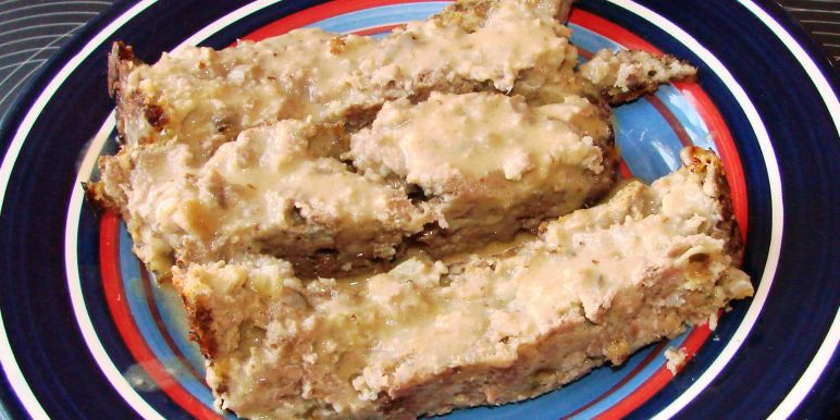 Fried meatloaf with gravy recipes Fried meatloaf with gravy recipes