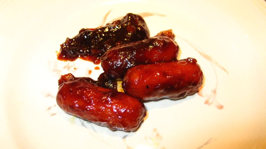 little smokies grape jelly mustard