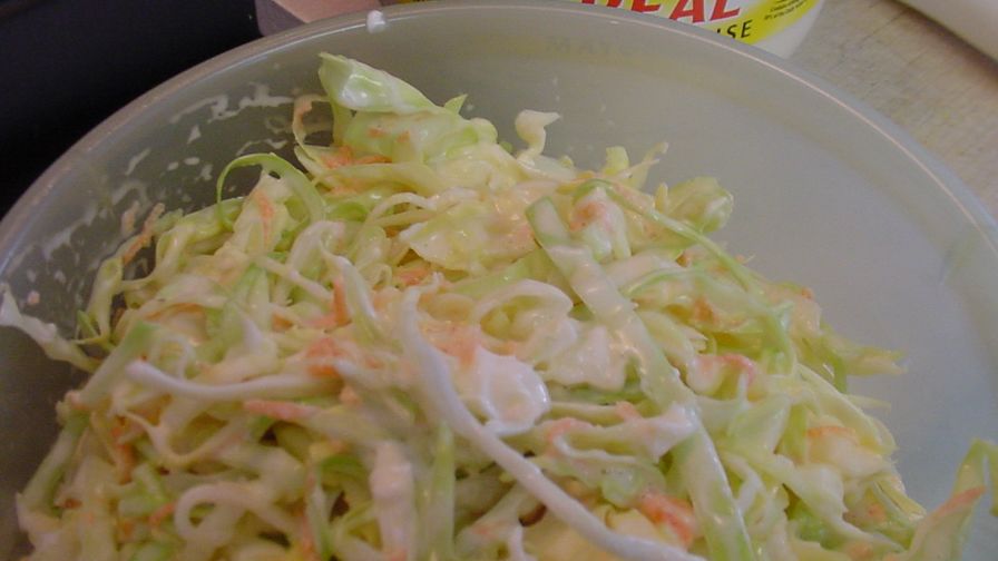 easy coleslaw recipe using bagged mix