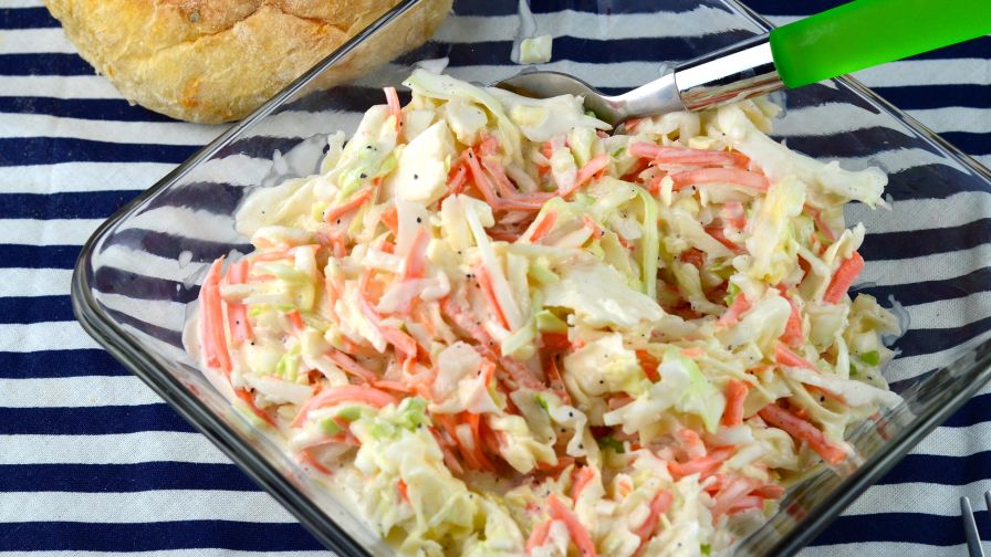 easy coleslaw recipe using bagged mix
