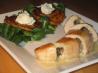 Chicken Breasts Stuffed With Mushrooms & Spinach With Cognac Sauce