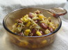 Outrageously Easy and Healthy Bean, Corn and Sprouts Bowl for One (Vegan)