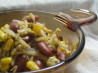 Outrageously Easy and Healthy Bean, Corn and Sprouts Bowl for One (Vegan)