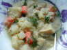 Aginares Avgolemono (Artichoke Bottoms in Avgolemono)