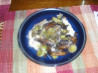 Angel Hair Pasta With Portabellas, Leeks and Balsamic Vinegar