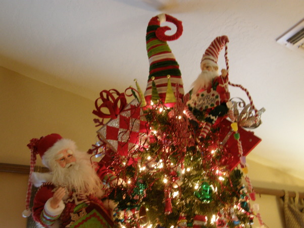 Elf Christmas Tree Decoration Photograph Elf Decorating Th