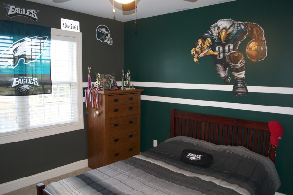 Philadelphia Eagles Bedroom : NFL Philadelphia Eagles Draft King