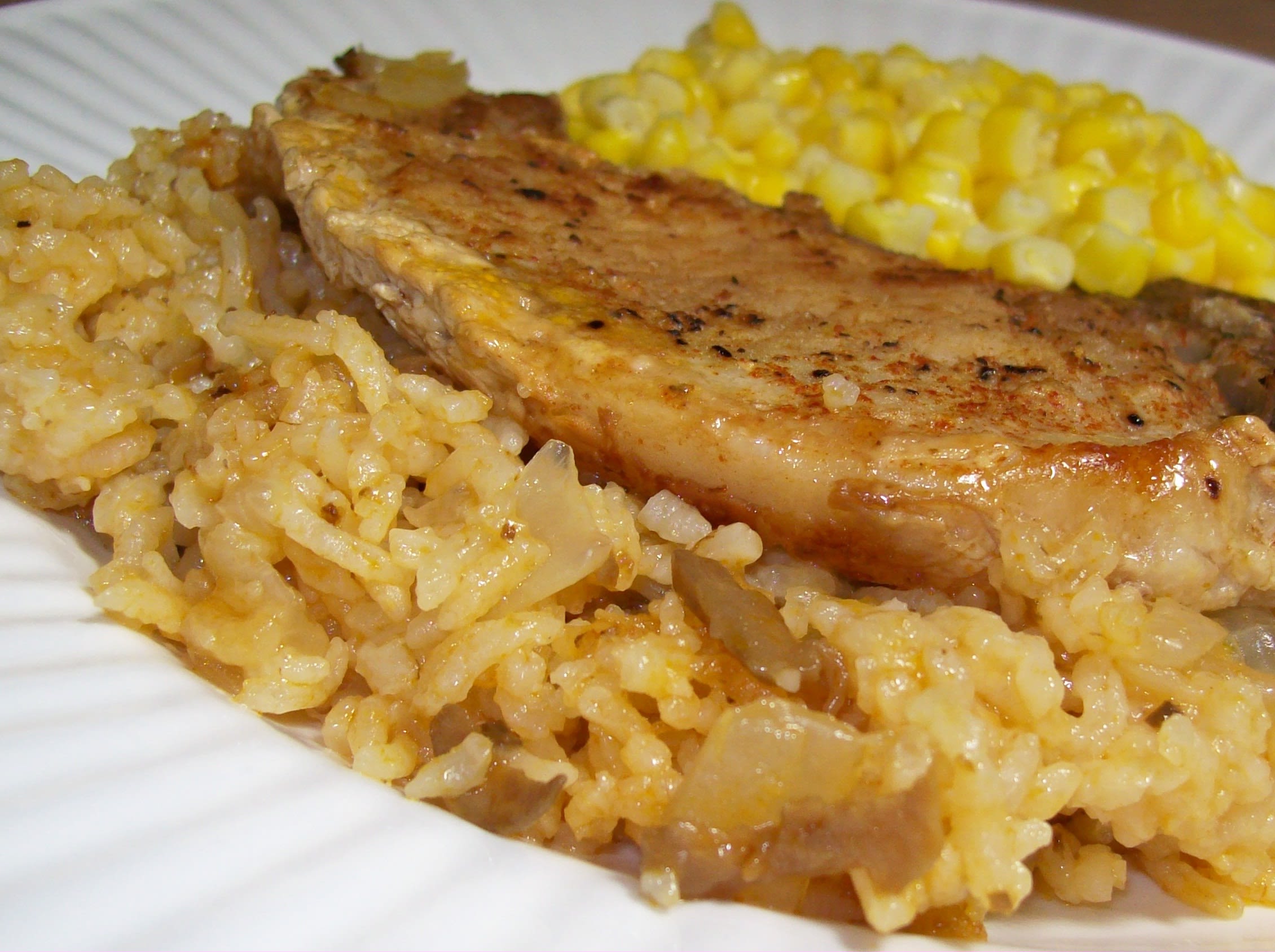 Pork Chops With Cream Of Mushroom Soup In Oven With Rice
