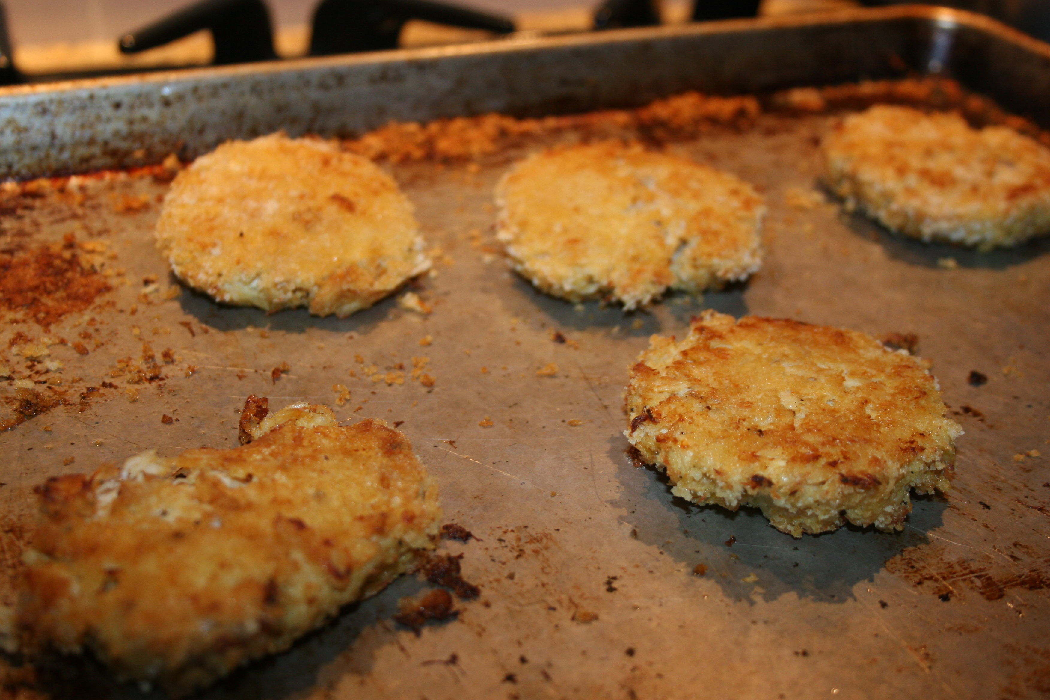 how long to cook crab cakes in oven