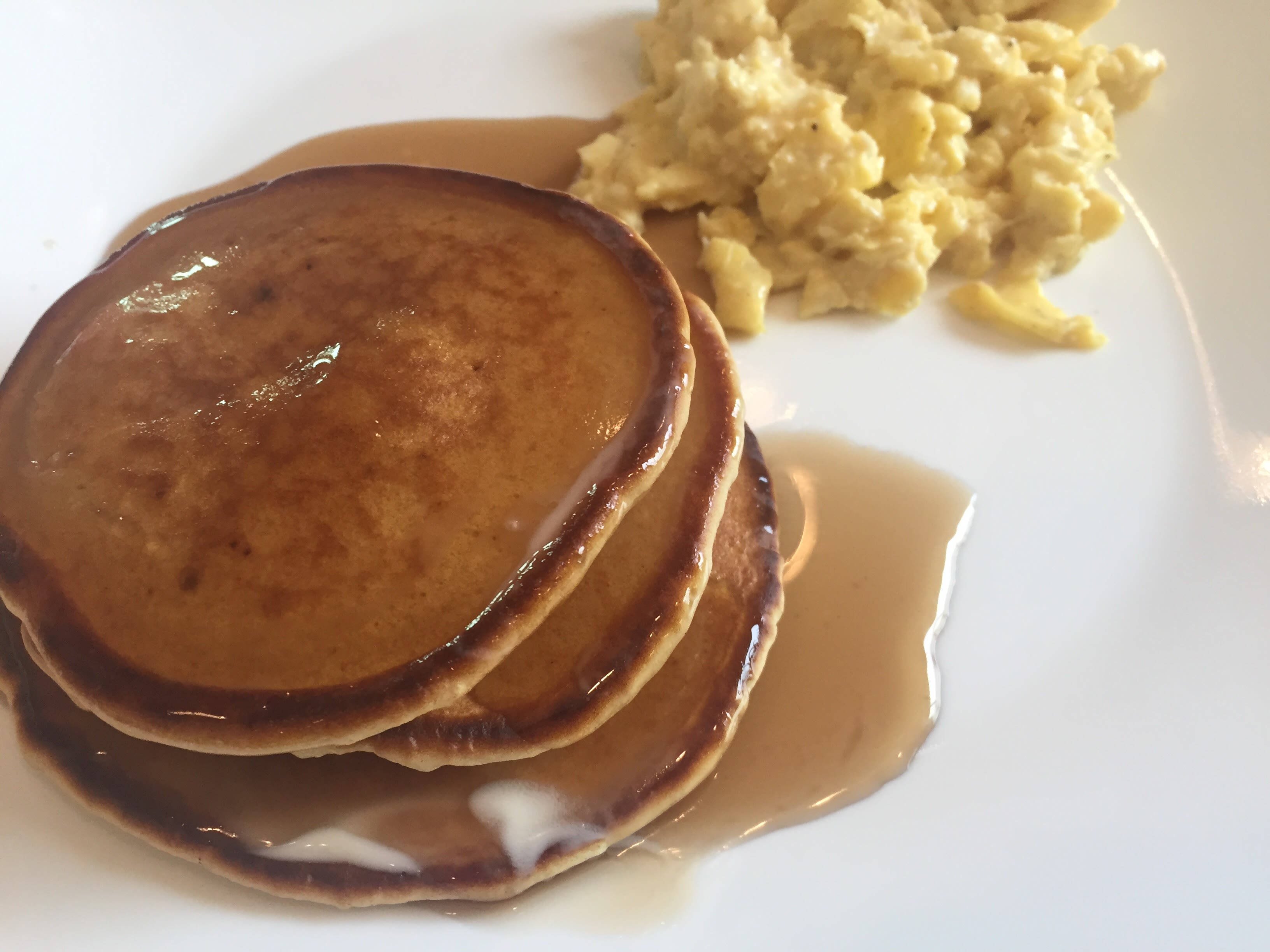 pancakes without milk or baking powder