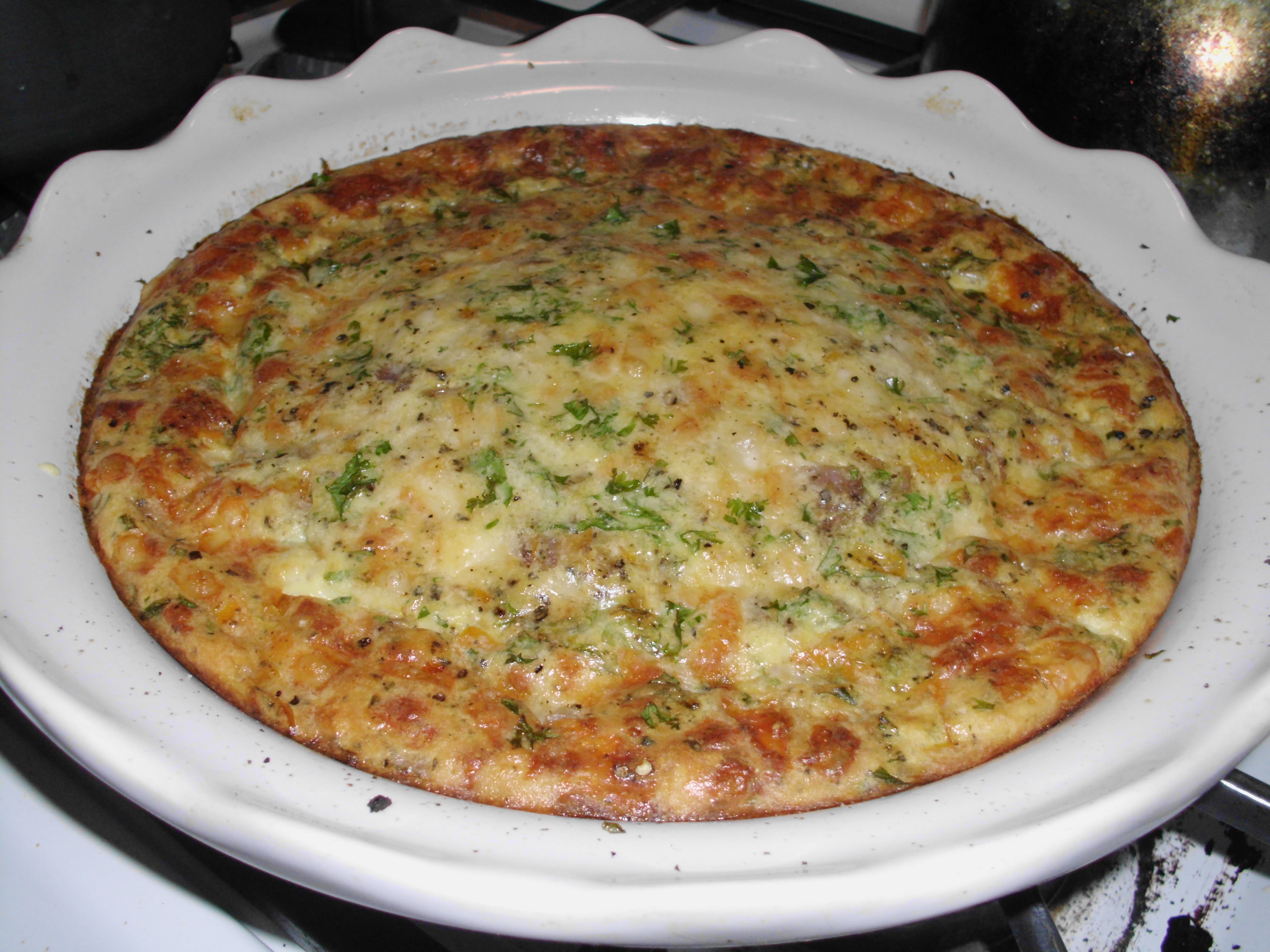 bisquick impossible ham and cheese quiche