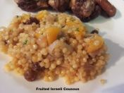 Israeli Couscous With Lemon Mint Peas Feta And Pickled Shall