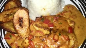 Broiled Tilapia With Thai Coconut Curry Sauce Recipe Food Com