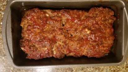 Basic Meatloaf With Ketchup Glaze Recipe Food Com The official instructions are only three sentences long. basic meatloaf with ketchup glaze