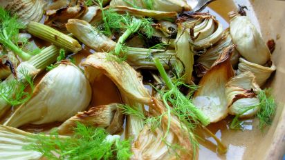 Baked Fennel With Vermouth Recipe Food Com