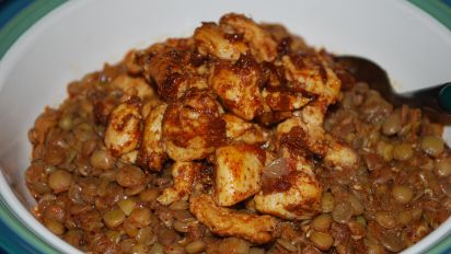 Moroccan Chicken And Lentils Recipe Food Com