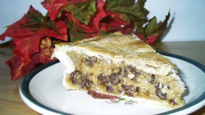 Sour Cream Raisin Pie Recipe Food Com