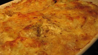 French Cabbage And Ham Gratin Recipe Food Com