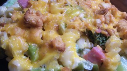 Cheesy Ham Broccoli Casserole Recipe Food Com But i wasn't sure i had. cheesy ham broccoli casserole
