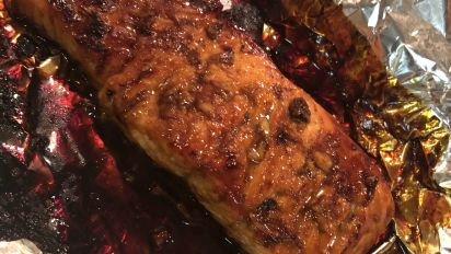 Balsamic Maple Glaze Salmon Recipe Food Com