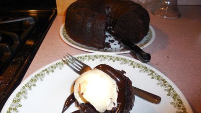 Triple Chocolate Sour Cream Bundt Cake Low Fat Recipe Food Com