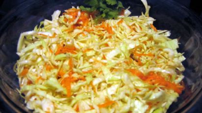 Turkish Cabbage Salad Lahana Salata Recipe Food Com