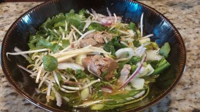 thai beef noodles