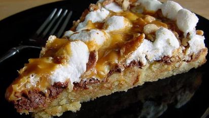 Deep Dish Rocky Road Dessert Pizza Recipe Food Com