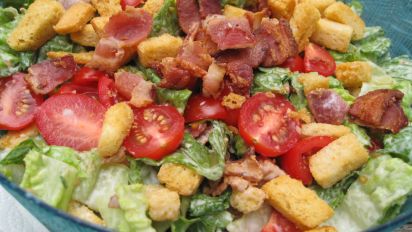 B L T Lettuce Salad Recipe Food Com