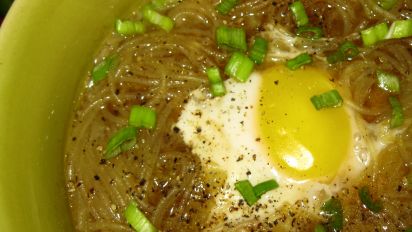 Tsukimi Udon Full Moon Udon Recipe Food Com