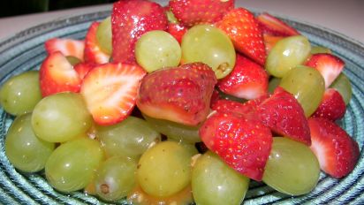 Strawberry And Grape Salad Recipe Food Com Fruit is juicy and always needs to be washed, that's why i wouldn't worry to much about the slimy part it's inevitable. strawberry and grape salad