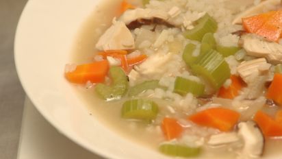 Paula Deen Creamy Chicken Rice Soup Comforting Chicken Rice Soup Recipe Food Com