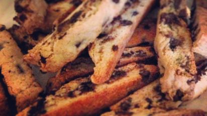 Chocolate Chip Biscotti Recipe Food Com