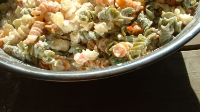 Rainbow Pasta Salad Recipe Food Com