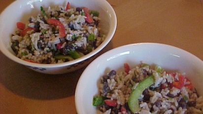 Black Bean And Rice Salad Recipe Food Com