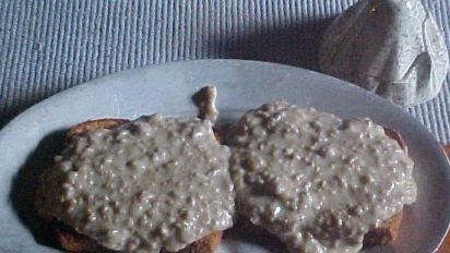 Sos Stuff On A Shingle Recipe Food Com