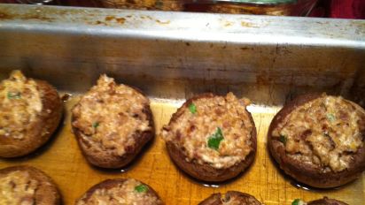 Sausage Cream Cheese Stuffed Mushrooms Recipe Food Com