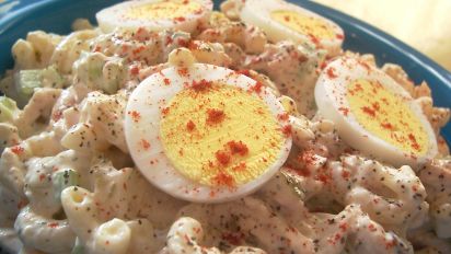 Grandma Grace S Macaroni Salad With Tuna Recipe Food Com