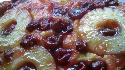 Dee S Cherry Pineapple Upside Down Cake Recipe Food Com